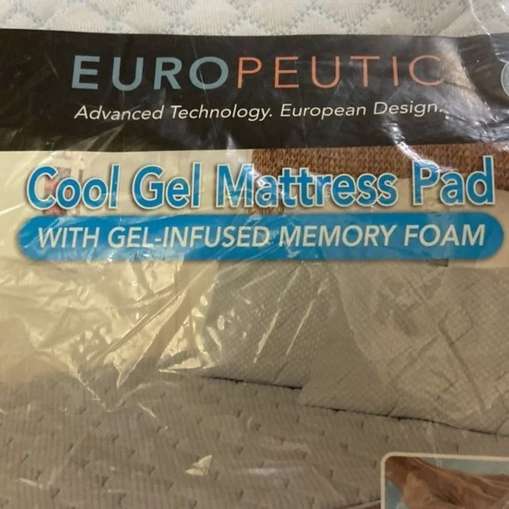Rio Home Fashions Arctic Sleep CoolingGel Memory Foam Mattress Pad - Queen